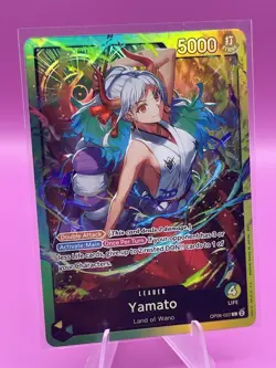 Yamato OP06-022 L | One Piece TCG: ST28 Green/ Yellow Yamato English - Foil NM - Image 1