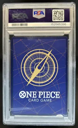 2025 One Piece Portgas D. Ace Secret Rare Alt Art Alternative #OP13-119 PSA 10 - Image 2
