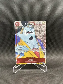 Jinbe (Alternate Art) ST01-005 25th Anniversary Binder One Piece NM - Image 1
