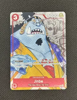 Jinbe (Alternate Art) ST01-005 25th Anniversary Binder One Piece NM - Image 2