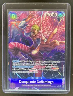 2025 One Piece Donquixote Doflamingo Super Rare Alt Art #OP10-071 - Image 1