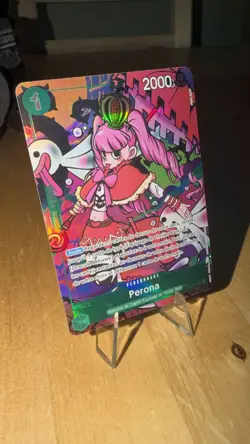 French Perona Treasure Rare. One Piece, Royal Blood, OP9-034 NM - Image 2