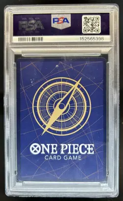 2025 One Piece Portgas D. Ace Secret Rare Alt Art Alternative #OP13-119 PSA 10 - Image 2