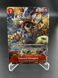 Edward Newgate Alt Art ST15-002 Premium Booster The Best Vol. 2 One Piece NM - Image 1