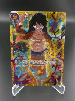 Monkey.D.Luffy (119) OP09-119 Secret Rare Emperors in the New World One Piece NM - Image 1