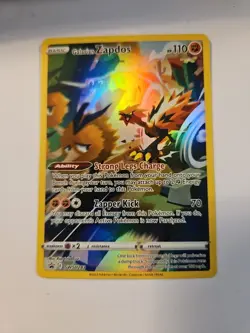 Pokemon - Galarian Zapdos - SWSH283 - Black Star Promo - Galarian Gallery Card - Image 1