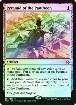 Pyramid of the Pantheon FOIL Amonkhet PLD Artifact Rare MAGIC CARD ABUGames - Image 1