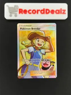 Pokemon Card | Pokemon Breeder (Full Art) 73/73 | 2017 Shining Legends - Image 1