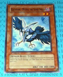 Blackwing - Mistral the Silver Shield ANPR-EN004 Common Yu-Gi-Oh Card 1st Edit - Image 1