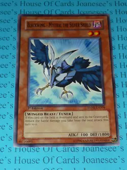 Blackwing - Mistral the Silver Shield ANPR-EN004 Common Yu-Gi-Oh Card 1st Edit - Image 3