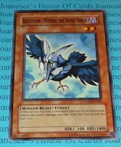 Blackwing - Mistral the Silver Shield ANPR-EN004 Common Yu-Gi-Oh Card New (U) - Image 1
