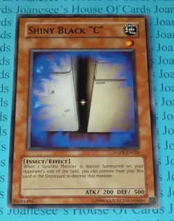 Shiny Black "C" ANPR-EN024 Short Print Common Yu-Gi-Oh Card New (U) - Image 1
