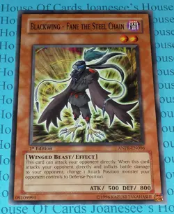 Blackwing - Fane the Steel Chain ANPR-EN006 Common Yu-Gi-Oh Card 1st Edition - Image 3