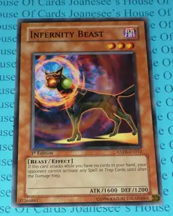 Infernity Beast ANPR-EN012 Common Yu-Gi-Oh Card 1st Edition New - Image 1