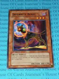 Infernity Beast ANPR-EN012 Common Yu-Gi-Oh Card 1st Edition New - Image 3