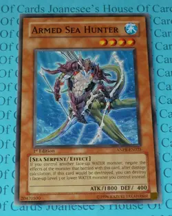 Armed Sea Hunter ANPR-EN025 Common Yu-Gi-Oh Card 1st Edition New - Image 1