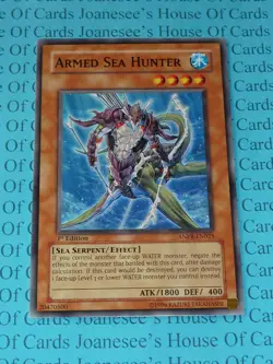 Armed Sea Hunter ANPR-EN025 Common Yu-Gi-Oh Card 1st Edition New - Image 3