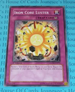 Iron Core Luster ANPR-EN074 Common Yu-Gi-Oh Card 1st Edition New - Image 1