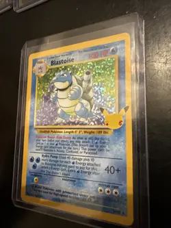 Pokemon TCG Blastoise Holo Rare Card 2/102 Celebrations Classic Collection - Image 1
