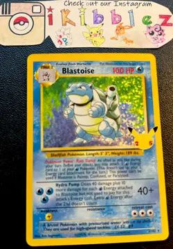 Blastoise 2/102 NM Ultimate Holo Rare 25th Anniversary Celebrations Pokemon Card - Image 4