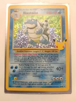 Blastoise - #2/102 - Pokemon TCG: Celebrations Classic Collection 2021 Card - Image 1