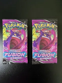 Pokemon TCG Fusion Strike Booster Pack - 10 Cards Factory Sealed 820650809163 - Image 1