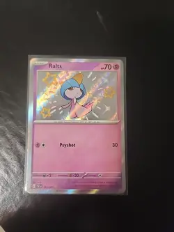 Ralts 153/091 Pokemon TCG Paldean Fates Holo Card NM/Mint Condition - Image 3