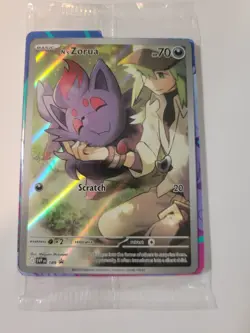 N's Zorua 189 Sv: Scarlet & Violet Promo Cards Holo - Image 1
