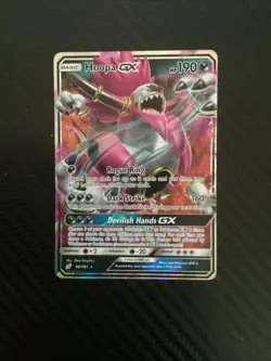 Hoopa GX 96/181 Ultra Rare SM - Team Up Pokemon Card NM Near Mint - Image 1