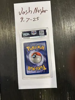 1999 Pokemon TCG Jungle Pinsir Holo Unlimited Rare Card 9/64 PSA - Image 2