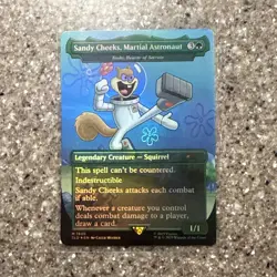 Sandy Cheeks, Martial Astronaut - Toski, Bearer of Secrets (Rainbow Foil) Secret - Image 1