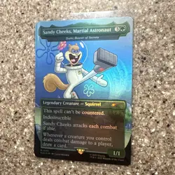Sandy Cheeks, Martial Astronaut - Toski, Bearer of Secrets (Rainbow Foil) Secret - Image 2