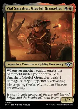 Vial Smasher, Gleeful Grenadier - Foil - Outlaws of Thunder Junction - Near Mint - Image 1