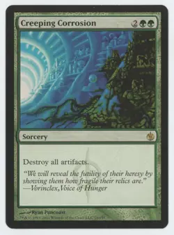 MTG Mirrodin Besieged Creeping Corrosion #78/155 Rare - Image 1