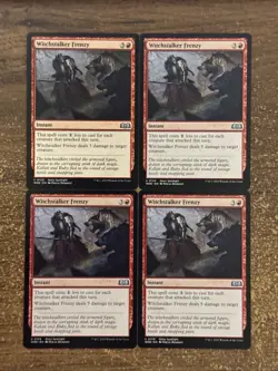 MTG *Witchstalker Frenzy X4* (NM) Wilds of Eldraine Magic the Gathering - Image 1