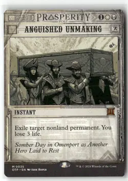 Anguished Unmaking Outlaws of Thunder Junction: Breaking News Regular - Image 1