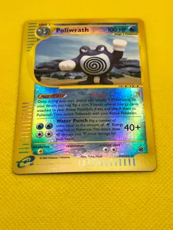 Pokemon Tcg Poliwrath 60/165 Expedition Reverse Holo Rare - Image 2