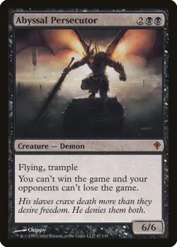 Abyssal Persecutor - Worldwake - Magic The Gathering - MTG - Image 1
