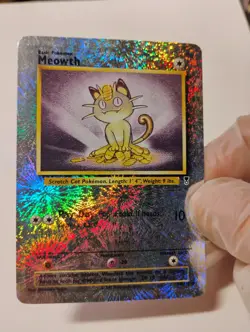 Meowth Legendary Collection 53/110 Pokemon NM+ Reverse Holo Nintendo - Image 1