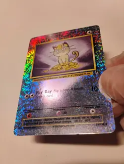 Meowth Legendary Collection 53/110 Pokemon NM+ Reverse Holo Nintendo - Image 3