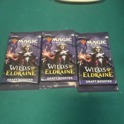 MTG Wilds of Eldraine Draft Booster Lot Of 3 - Image 1