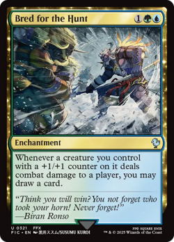 Bred for the Hunt #321 | Near Mint | Final Fantasy FIC | Magic MTG - Image 1