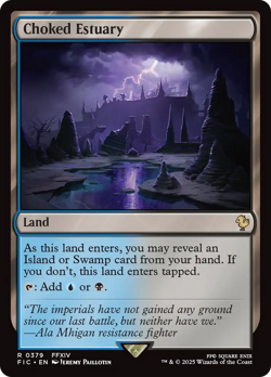 Choked Estuary #379 | Near Mint | Final Fantasy FIC | Magic MTG - Image 1
