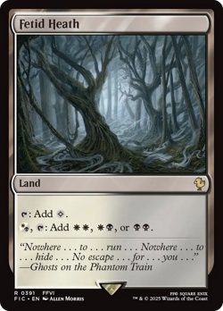 Fetid Heath #391 | Near Mint | Final Fantasy FIC | Magic MTG - Image 1