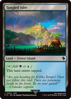 Tangled Islet #434 | Near Mint | Final Fantasy FIC | Magic MTG - Image 1