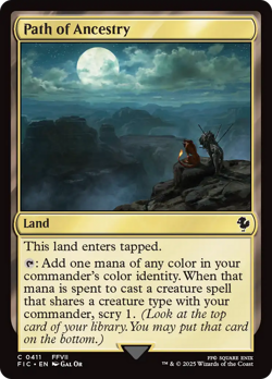 Path of Ancestry #411 | Near Mint | Final Fantasy FIC | Magic MTG - Image 1