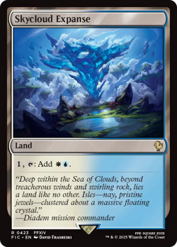 Skycloud Expanse #423 | Near Mint | Final Fantasy FIC | Magic MTG - Image 1
