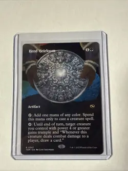 MTG Herd Heirloom (Borderless) Tarkir: Dragonstorm Regular - Image 1