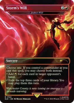 Jeska's Will Foil Marvel Secret Lair NM MTG - Image 1