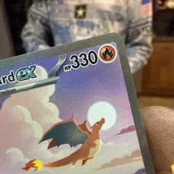Pokemon TCG Charizard EX 199/165 Scarlet & Violet Special Illustration - Image 3